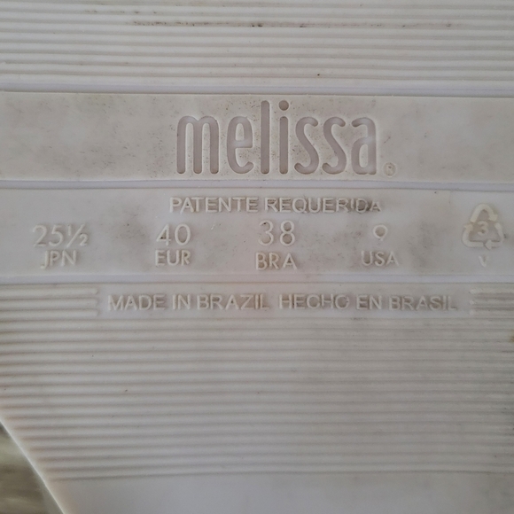 Melissa Boemia Strappy Water Resistant Slingback Sandals Women's Size 9 Taupe - Picture 10 of 10